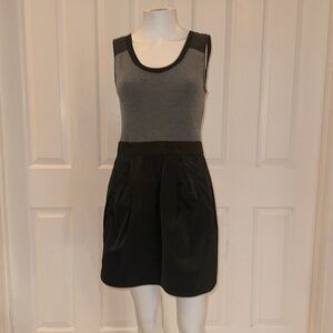 Theory Dress size 6 in black and gray with zipper